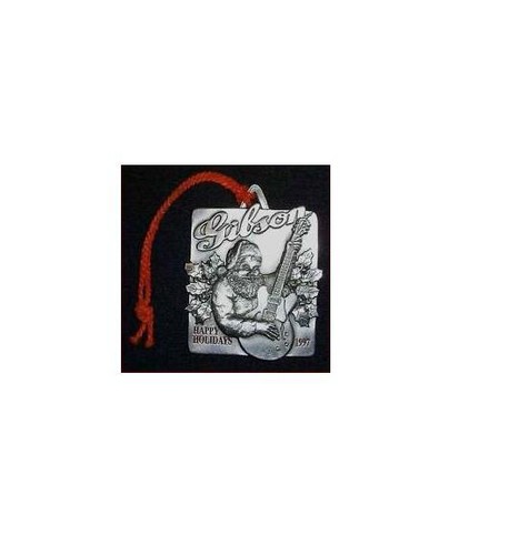 Gibson guitar christmas pewter - gibson,