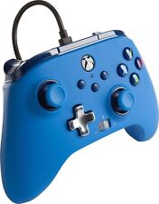 PowerA Enhanced Wired Videogame Controller 1508493 1518811 for Xbox S X One Blue
