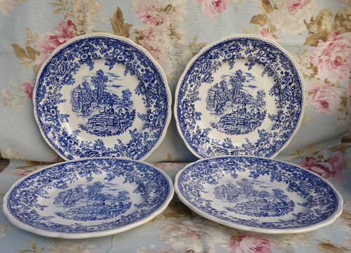 Lot assiettes plates - lot, 4