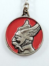 PORTE-CLÉS - GRAND GARAGE GAULOIS - PARIS 14e Aluminium PEINT Vintage 1960s -