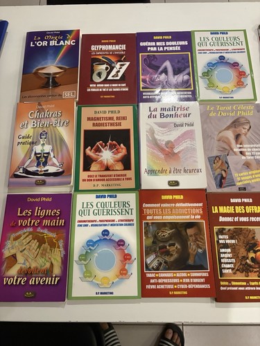 Lot livres david phild - livres,