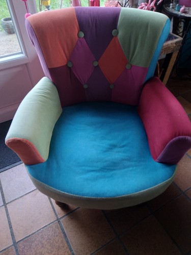 Fauteuils arlequin bas - fauteuils,