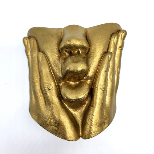 Vintage gold tone hands - tone,