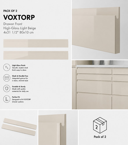 Pack tiroirs avant - avant, ikea