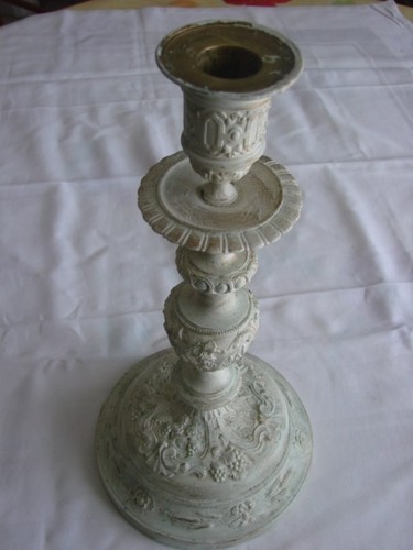Ancien bougeoir laiton - ancien,