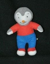 Peluche doudou tchoupi gris