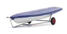 ARTITEC 387.594 Laser Voilier Sur Remorque, HO 1:87