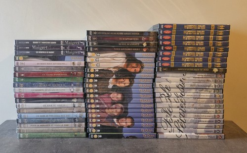 Lot dvd séries - de, chapeau