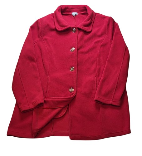 Manteau rouge femme bleu - rouge,