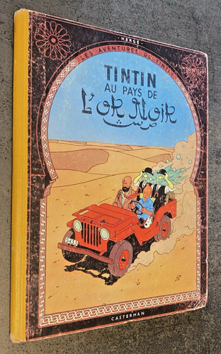 Tintin pays l or - au, de