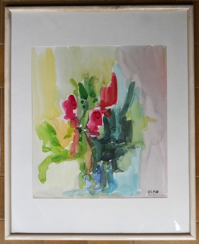 Tableau aquarelle monique - aquarelle, de