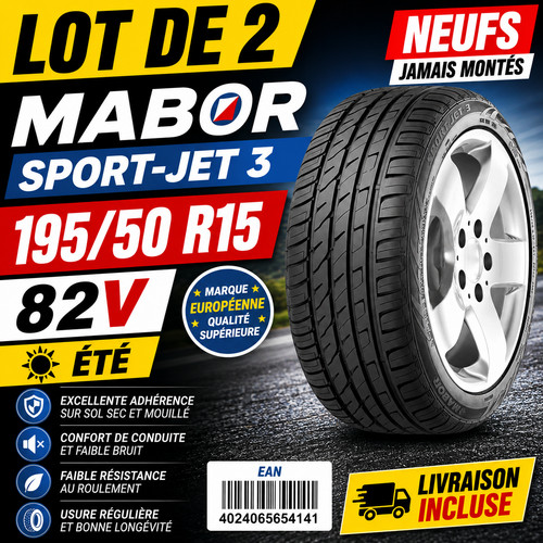 Lot pneus mabor sport jet - 2,