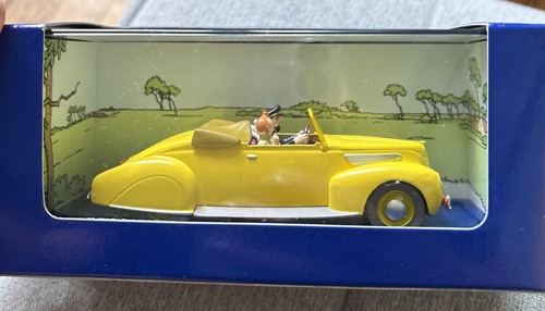 Voiture tintin cabriolet - en,