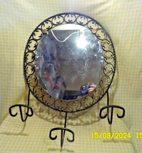 Lbc vintage miroir - lbc, rond