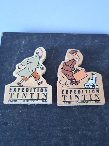 Lot magnets en bois - de, 2