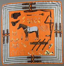 Authentique foulard  vintage "