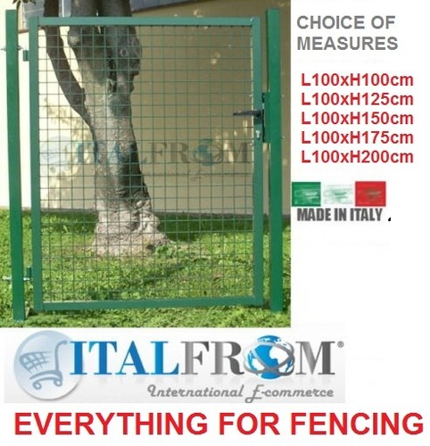 Porte portail cloture fer - portail,
