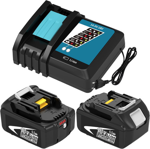 2pcs bl1860 5ah batterie - 2pcs,