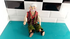 1210252 Figurine 35cm ancien pantin marionnette geppetto pinocchio