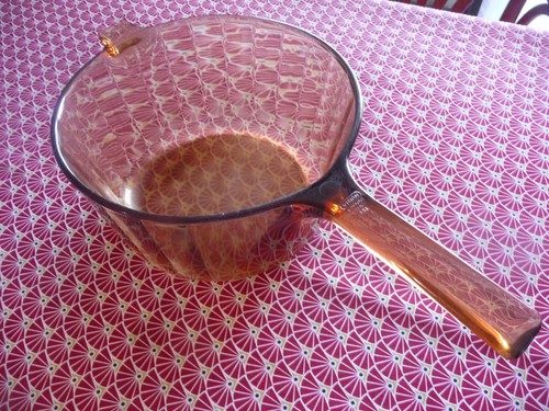 Casserole ronde verre fumé - casserole, en
