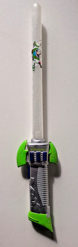 Sabre laser toy - story, buzz