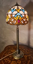 Lampe pied bronze ciselé - ciselé, 19e