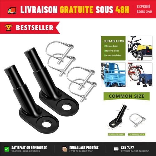 Attache remorque vélo - remorque,