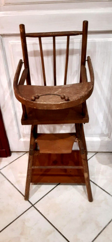 Chaise haute bois pour - chaise, bois,