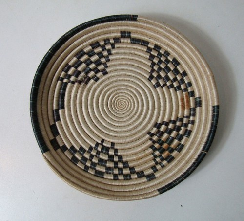 Plateau rond rotin - plateau,