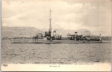 WARBOATS LE AXE old postcard /REF -VP9593