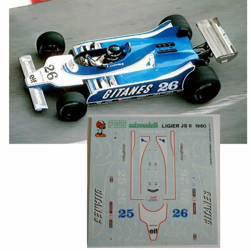 Decals decalcomanie f1 gp - decals, 1/43