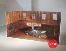 Maquette diorama garage deux