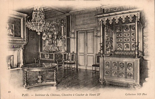Cpa pau intérieur du - -,