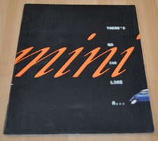 Mini Model Range Cooper Sport Cabriolet Zubehor Brochure Prospekt German Edition