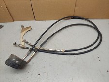 04 Kawasaki Kfx700 Oem Hand Shift Lever Shifter Knob W Cables *READ DESCRIPTION*