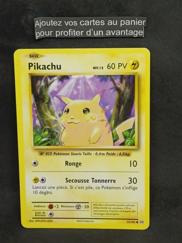Pikachu xy12 evolutions - pikachu,