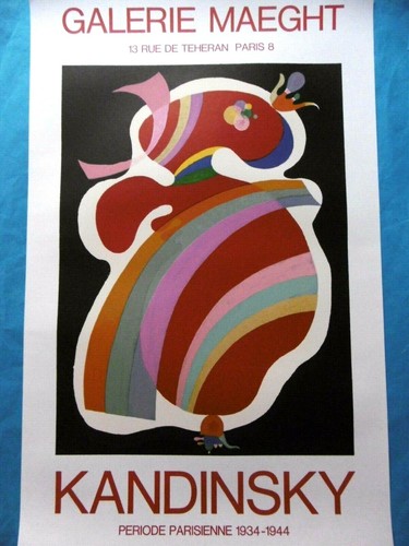 Kandinsky affiche originale - affiche,