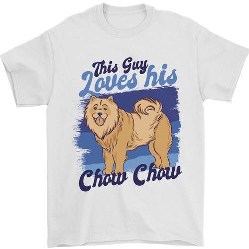 Type aime son chien chow - aime,