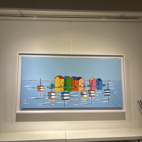 Tableau peinture art naïf - tableau,