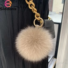 Real Fox Fur Bag Women Fluffy