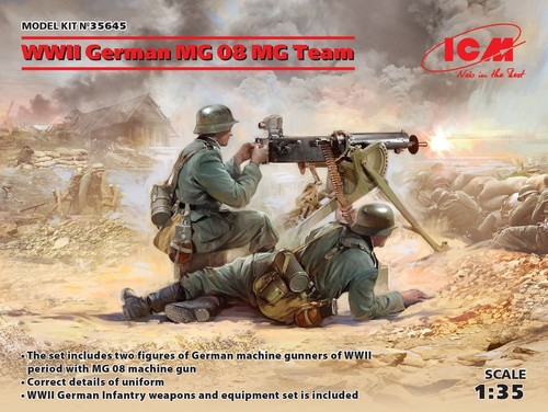 Wwii german mg08 team 2 - mg08,