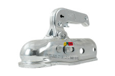 Attelage à boule pour remorque de 3 000 kg avec timon tubulaire de 50 mm