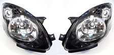 2x PHARE AVANT GAUCHE DROITE ÉLECTRIQUE NOIR pour RENAULT TWINGO 2 2007-2011