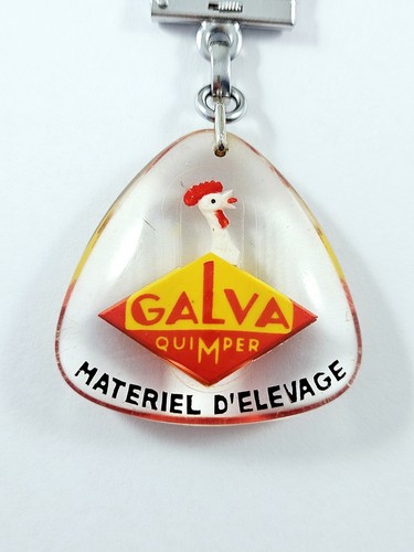 Porte cles bourbon galva - ,