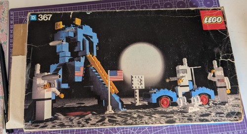 Lego vintage 367 moon landing - vintage,