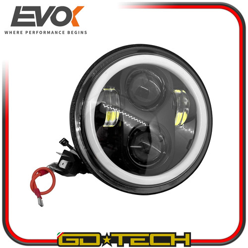 Phare avant led vespa 125 - phare,