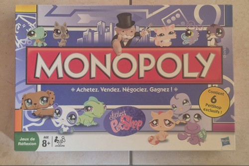 Hasbro monopoly littlest pet - littlest,