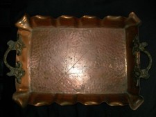 PLATEAU ANCIEN EN CUIVRE –