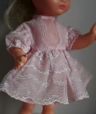 robe poupée vintage 32 cm