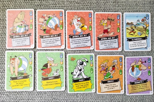 Carte asterix aux jeux - carte,